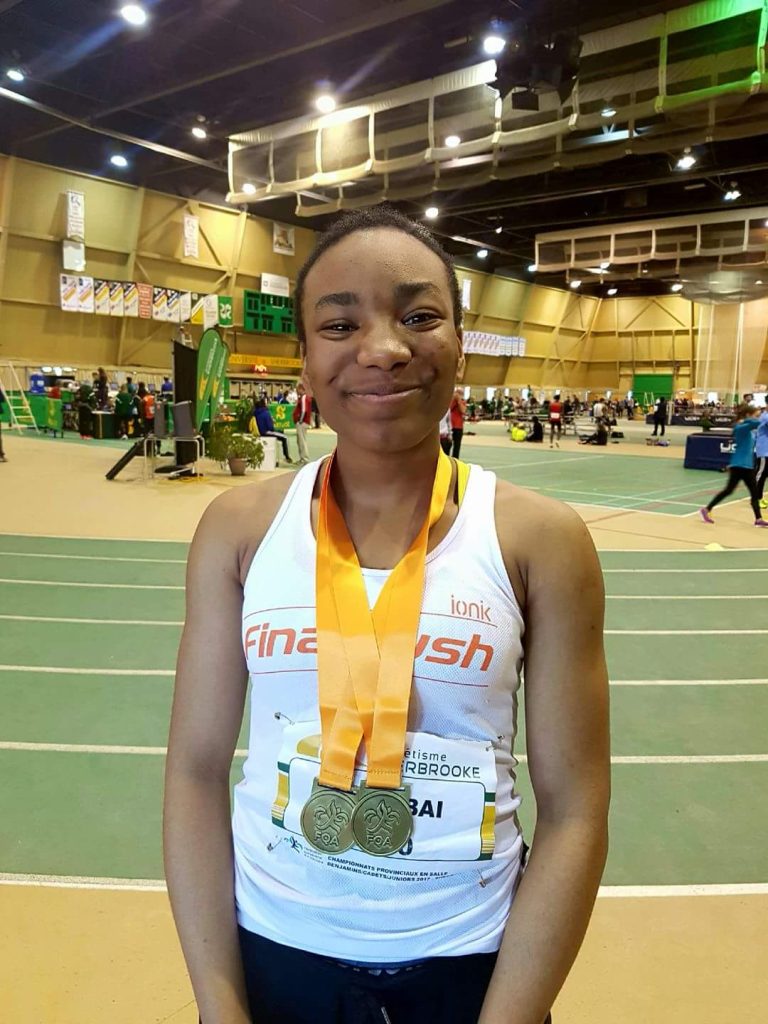 Praise Omogbai et Dominic Salvo s’imposent en salle Praise Omogbai a défendu ses deux titres avec brio à Sherbrooke.