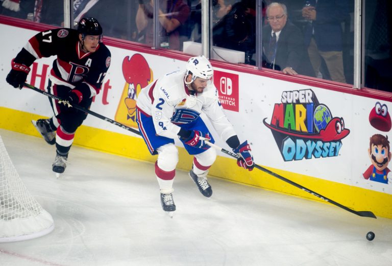 Les Senators de Belleville ont gâché la soirée du Rocket et de ses 6522 partisans, le 19 janvier.