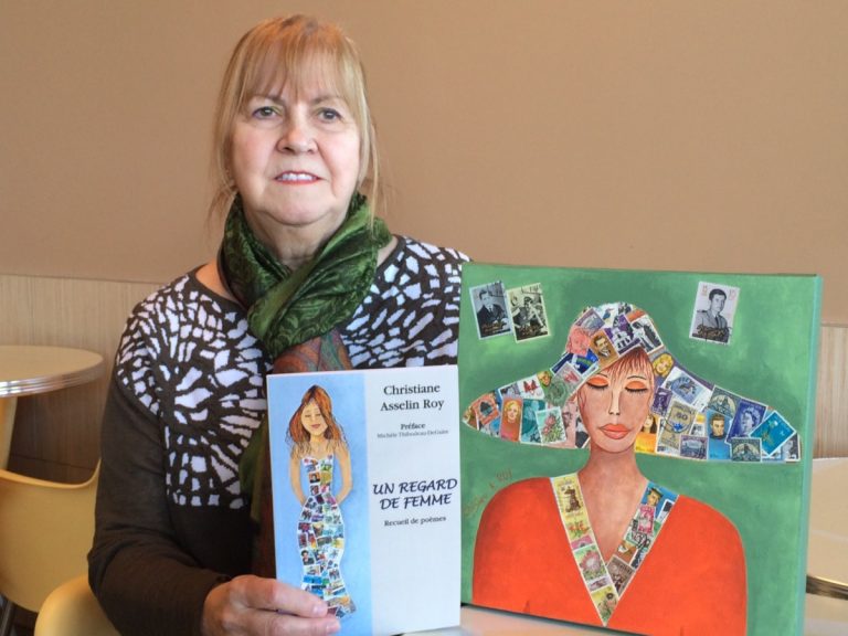 Le regard de femme de Christiane A Roy Christiane A Roy travaille à un livre illustré pour enfants, ayant déjà écrit une vingtaine d'histoires, ainsi qu'un nouveau recueil de haïkus. (Photo TC Media)