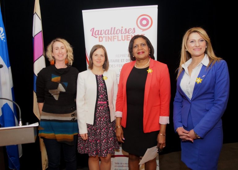 C'est à la suite d'une simulation d'un conseil de ville, où s'alliaient la TCLCF et des élues municipales, que l'idée d'un Conseil des Lavalloises a germé.(Photo TC Media - Mario Beauregard)