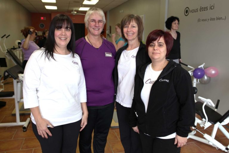 Nathalie Provencher, Marie-Claire Saint-Maurice, Diane Goulet et Giovanna Petraccione.