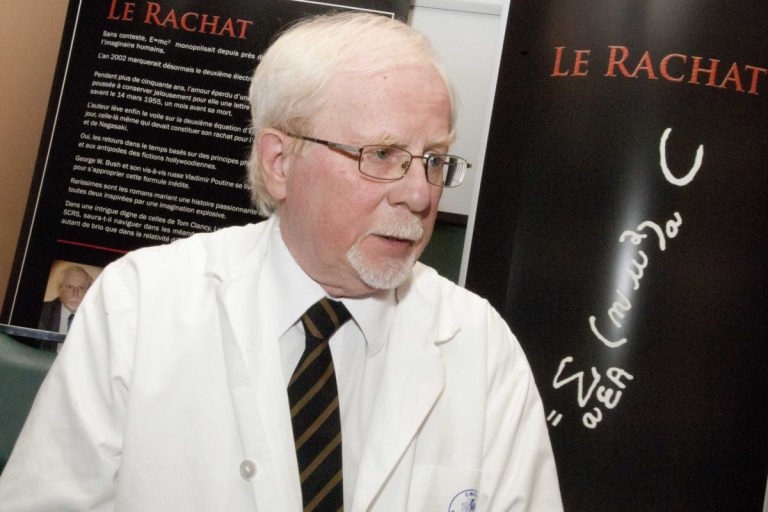 La fabuleuse histoire du Dr Tardif Le Dr Michel Tardif raconte dans son premier sa rencontre avec l’infirmière d’Albert Einstein. (Photo: Alarie Photo)