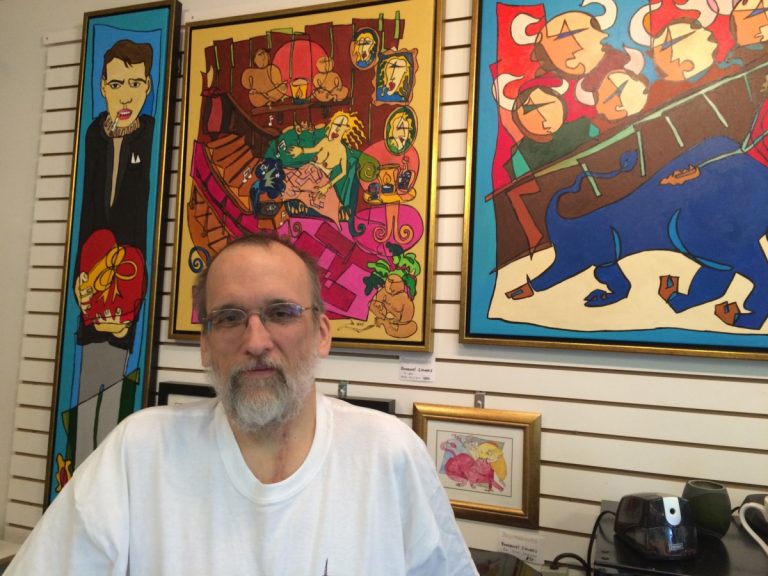 Emmanuel Claudais propose des œuvres récentes et d'autres plus anciennes dans cette exposition bilan.(Photo TC Media) 