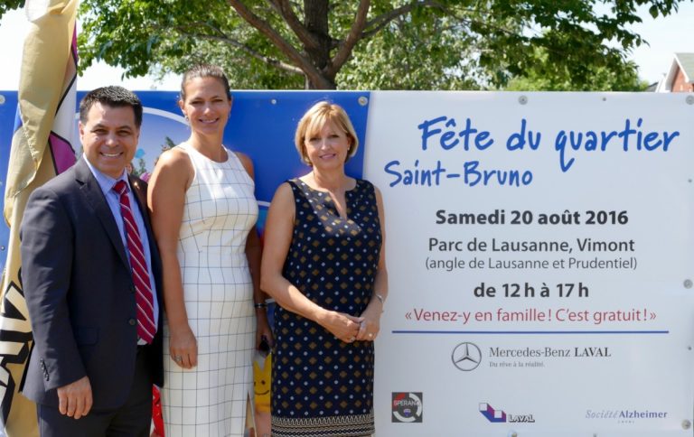 Une 2e Fête de quartier au profit de la Société Alzheimer Laval (Photo Ville de Laval)