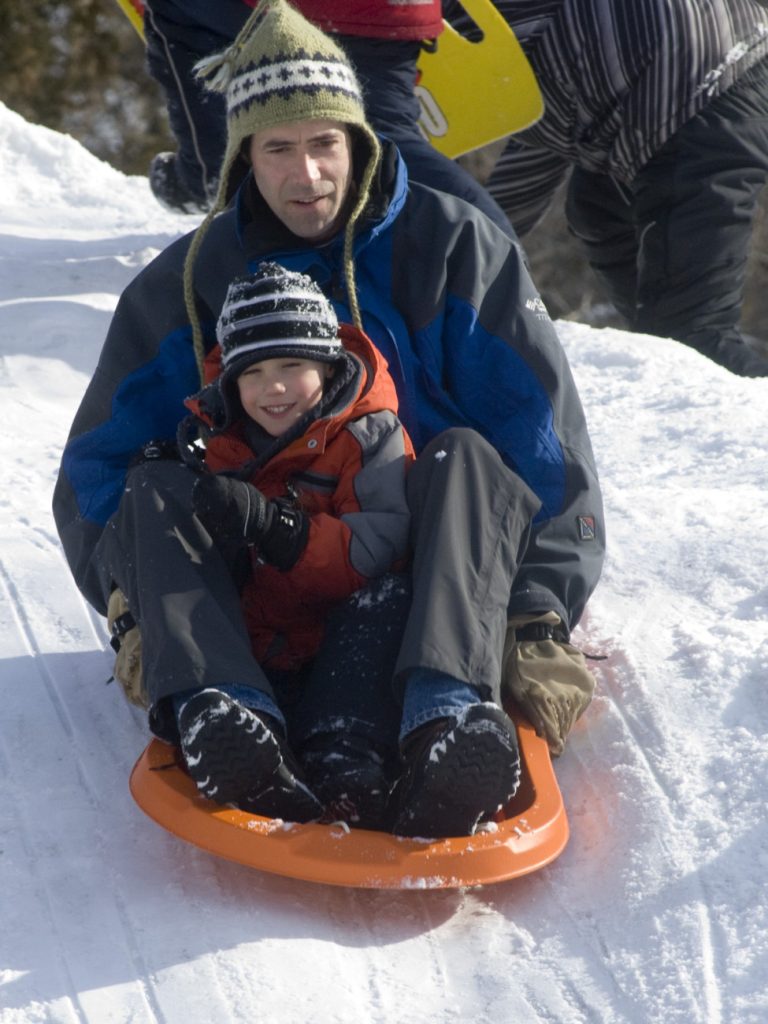 Les Après-midi famille débarquent sur le territoire pour des activités hivernales en plein air. (Photo: Alarie Photos)