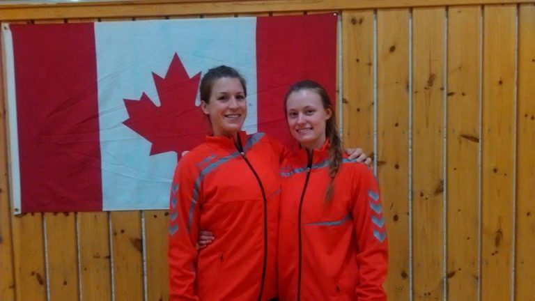 Catherine Héroux et Sandie Taillefer en Norvège Sandie Taillefer et Catherine Héroux ont porté fièrement les couleurs du Canada en Norvège