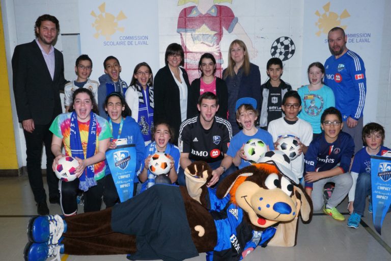 La CSDL et l’Impact encouragent la persévérance et la réussite scolaire La Commission scolaire et l'Impact  ont annoncé un partenariat visant à promouvoir la persévérance scolaire et sportive.