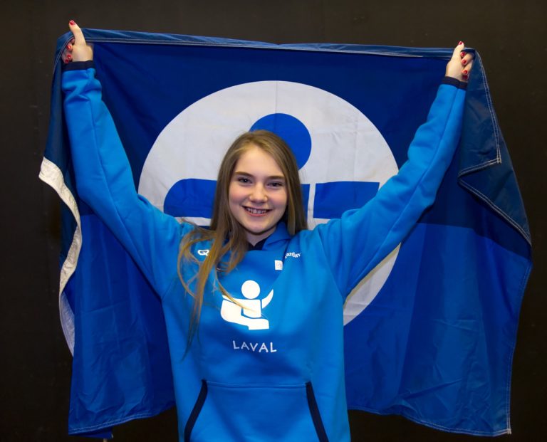 Cynthia St-Georges agira comme porte-drapeau Cynthia St-Georges montrera le chemin aux athlètes lavallois en portant le drapeau.