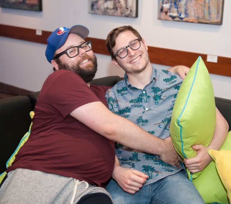 La jeune génération à l’honneur pour la Fête nationale Jean-François Provençal et Julien Corriveau, du groupe d'humour Les Appendices.(Photo TC Media - Vincent Graton)