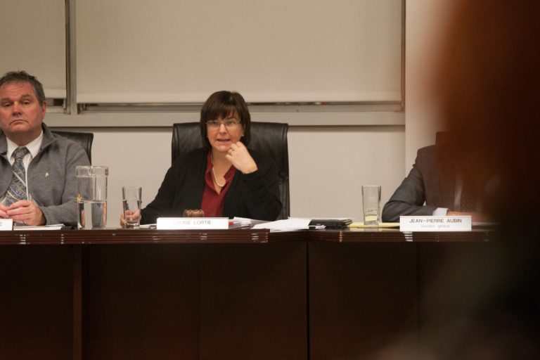 Nouvelles aires de desserte dans trois secteurs de la CSDL Louise Lortie, présidente de la CSDL.