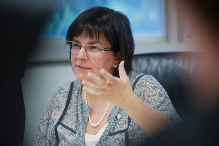 Louise Lortie, présidente de la CSDL.