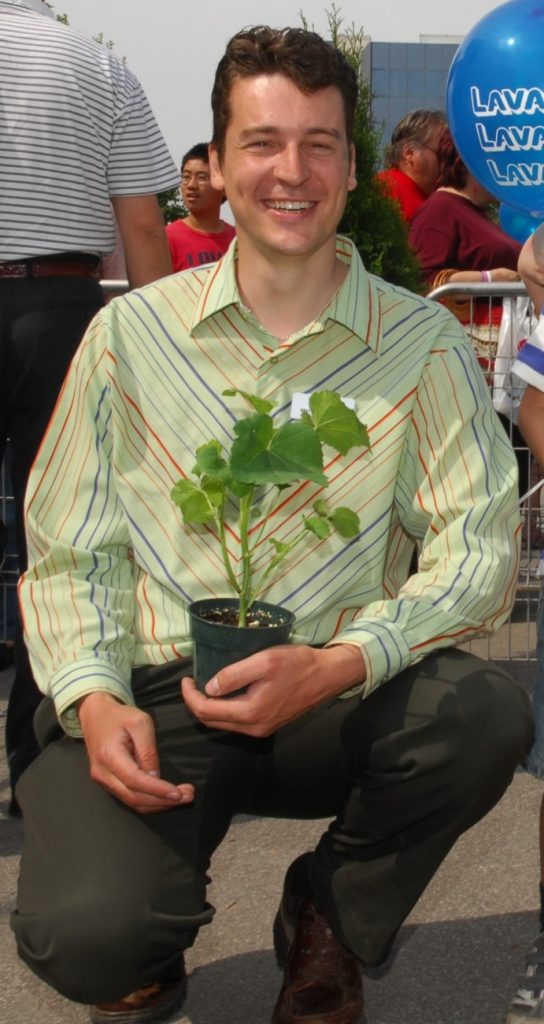 Mathieu Lavoie, ex-directeur de Laval en fleurs.