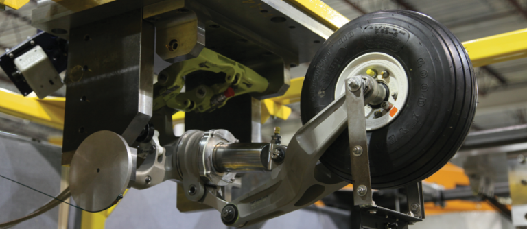 Mecaer Amérique inc. se spécialise dans la conception, la fabrication et la qualification de systèmes intégrés de trains d’atterrissage.