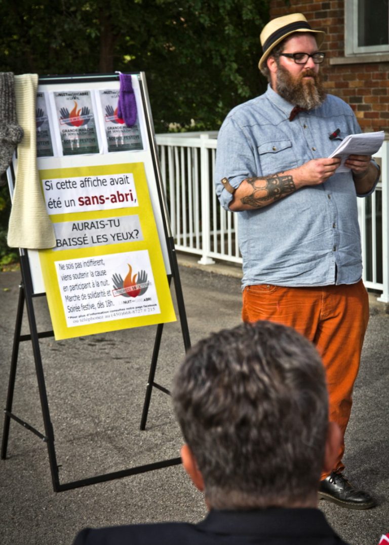 «Tous unis contre l'austérité» est le thème de la 12e Nuit des sans-abri de Laval, dont les grandes lignes ont été dévoilées la semaine dernière.