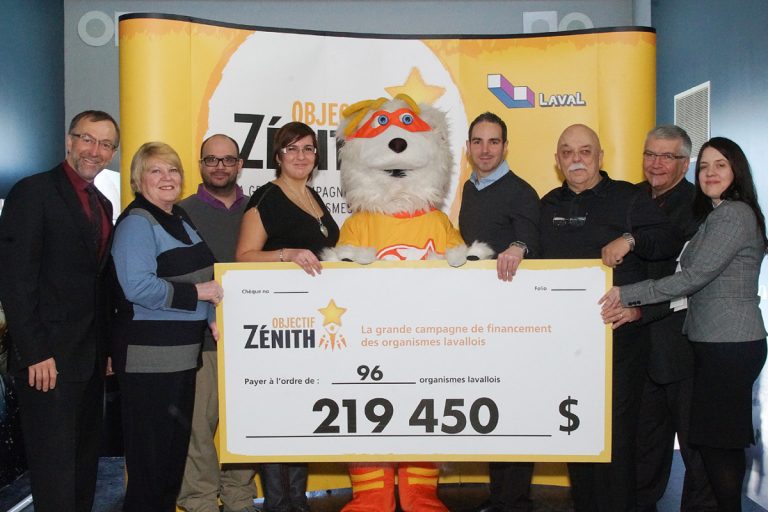 Objectif Zénith dépasse les 219 000 $ (Photo: Mario Beauregard)