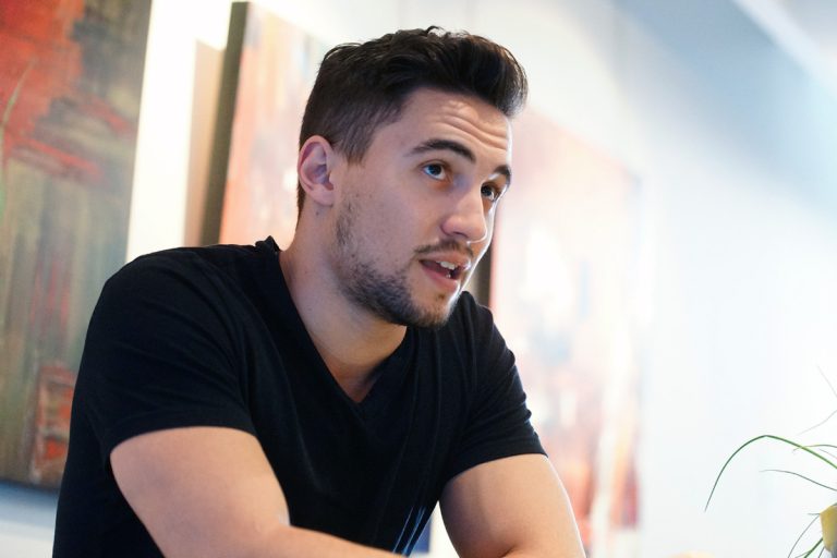 L’après Star Académie d’Olivier Dion À 23 ans, Olivier Dion voit de nouveaux horizons s'ouvrir devant lui.(Photo TC Media - Mario Beauregard)