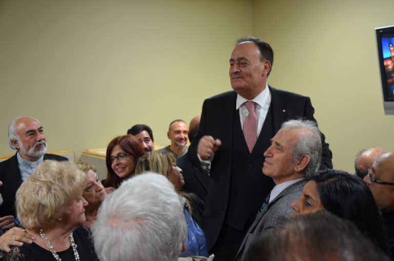 Fayçal El-Khoury a livré un discours émouvant au terme de sa victoire.