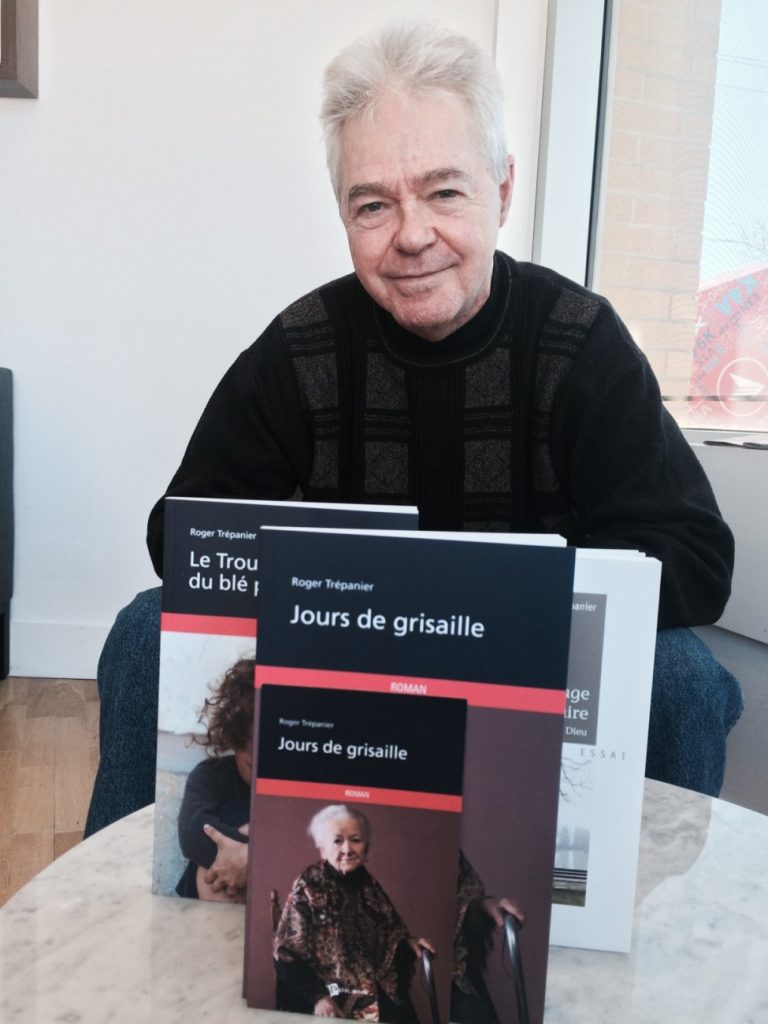 Roger Trépanier travaille actuellement à un roman policier sur un tueur en série qui commet ses crimes après un chagrin d'amour.(Photo TC Media)
