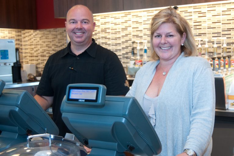 Les propriétaires Daniel Rouzier et Sylvie Morier.