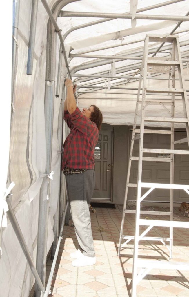 Les Tempo pourront être installés plus tôt La municipalité songe à permettre l’installation de la structure métallique dès le 15 octobre. (Photo: Alarie Photo)