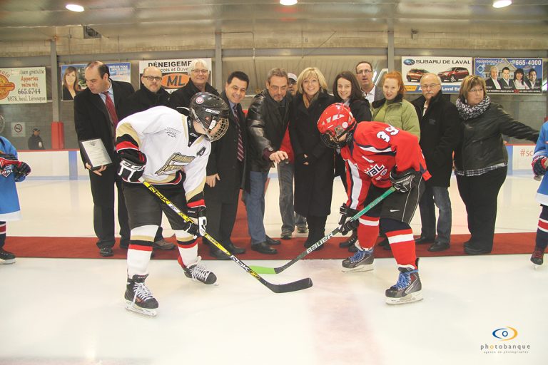 Le Tournoi provincial Atome/Junior de Laval a accueilli les meilleures foules de son histoire, croit son président, Michel Gingras. (Photo gracieuseté) 