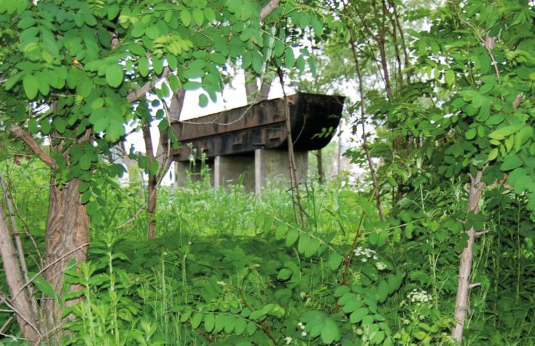 La citerne de Michèle Lorrain Le projet d'installation vidéographique de Michèle Lorrain prendra place dans un caveau patrimonial appartenant aux frères Goyer, des agriculteurs de Chomedey.(Photo gracieuseté)