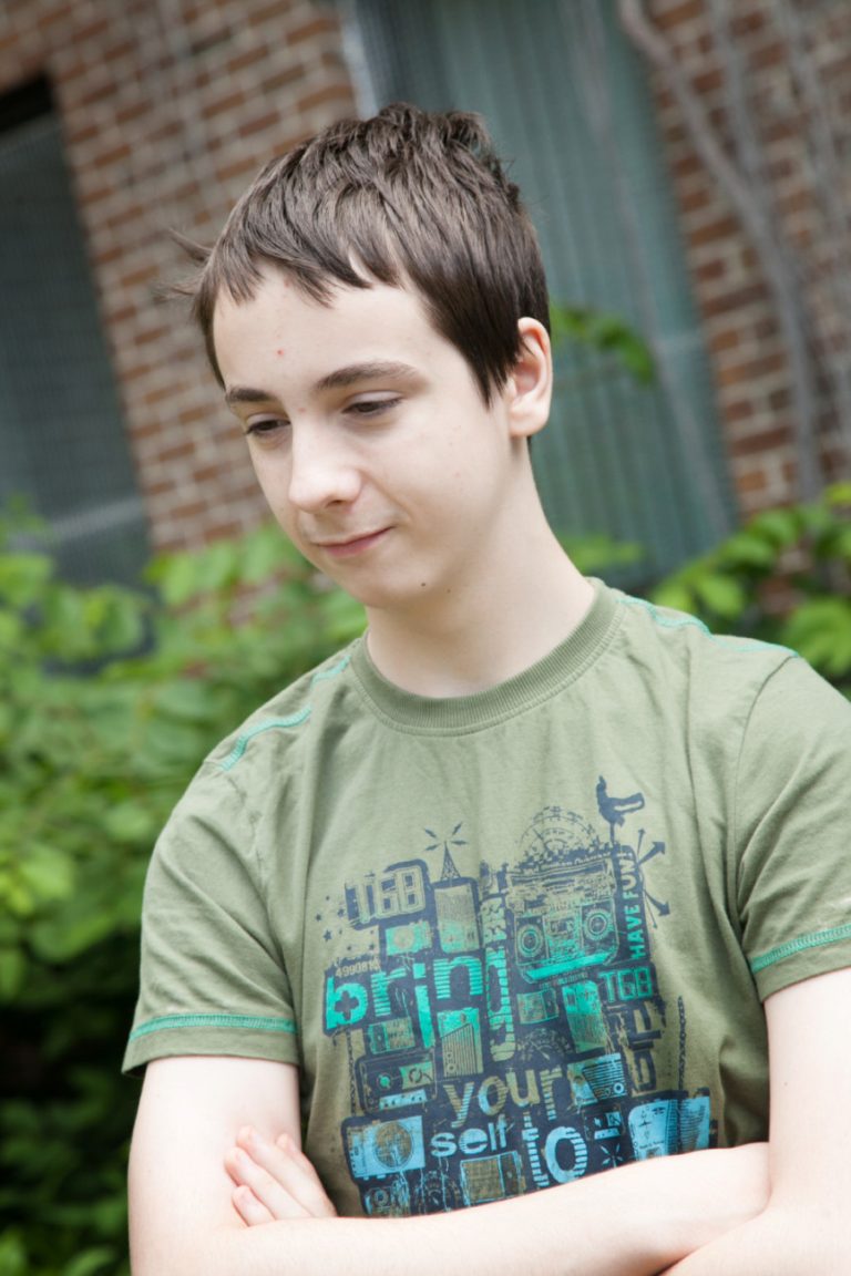 William Stewart-Joly a reçu une bourse Accroche-Cœur d'un montant de 500 $ pour souligner ses efforts et sa détermination, malgré ses difficultés scolaires.