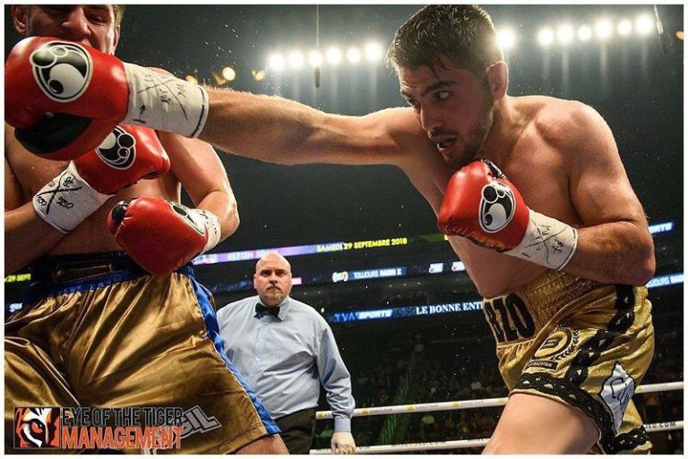 Erik Bazinyan toujours invaincu Érik Bazinyan a savouré une 19e victoire.