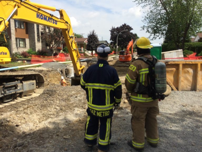 Dizaine de résidences évacuées pour une fuite de gaz