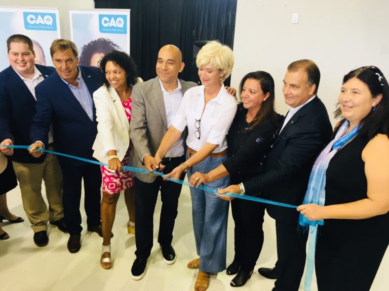 CAQ: Inauguration du local électoral
