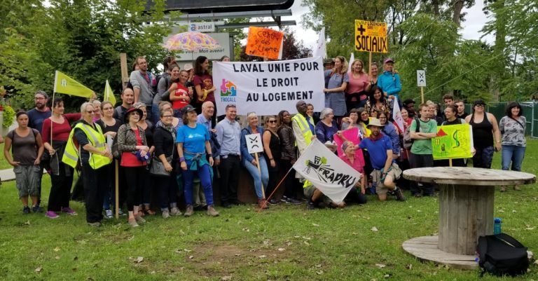 La TROCALL dénonce le déficit de Laval en logement social