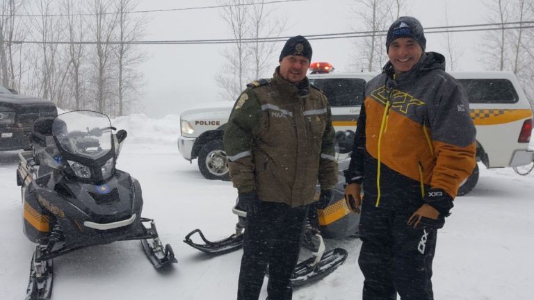 Bertrand Godin mise sur la préparation à motoneige