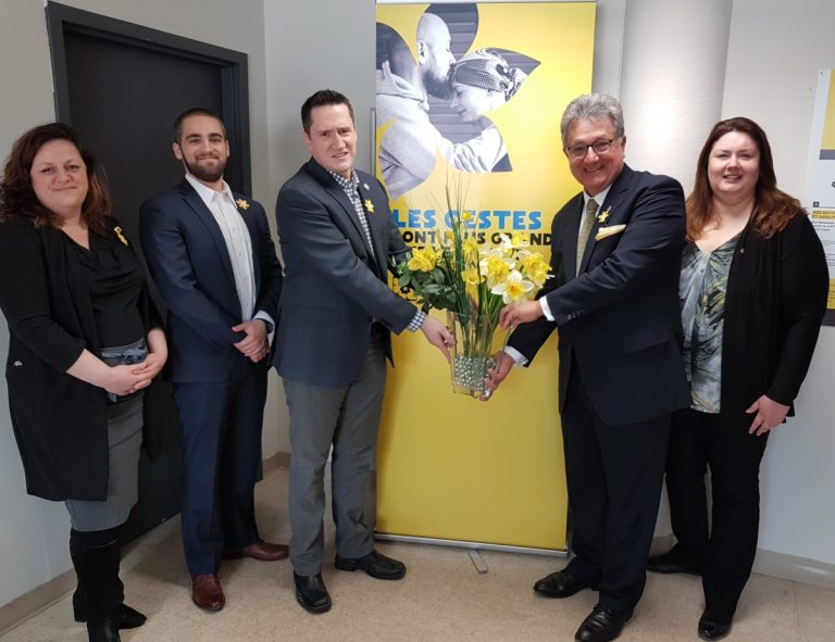 Des centaines de jonquilles contre le cancer