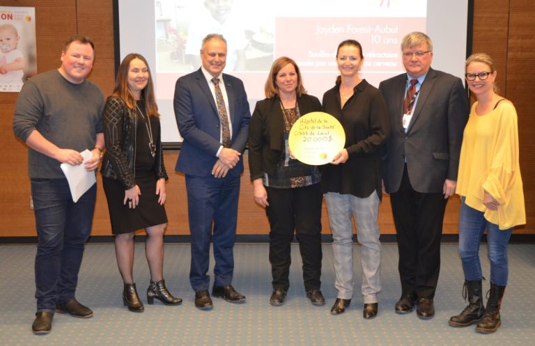 L’Hôpital de la Cité-de-la-Santé reçoit 20 000 $