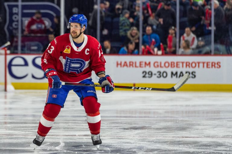 Xavier Ouellet adore les partisans du Rocket