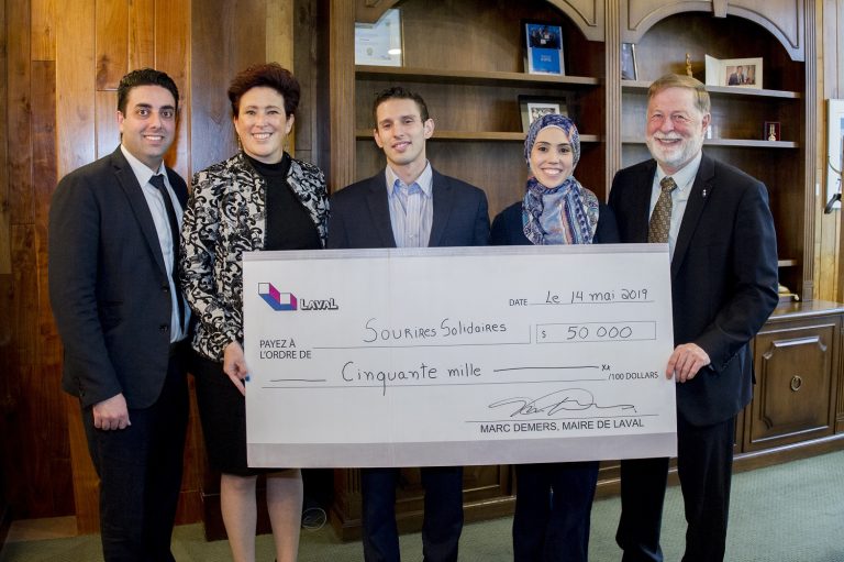 50 000 $ à Sourires Solidaires