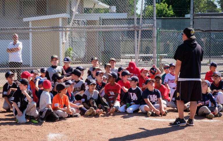 Clinique de baseball avec les Pirates