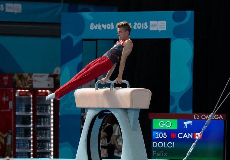 Félix Dolci champion du monde junior aux anneaux