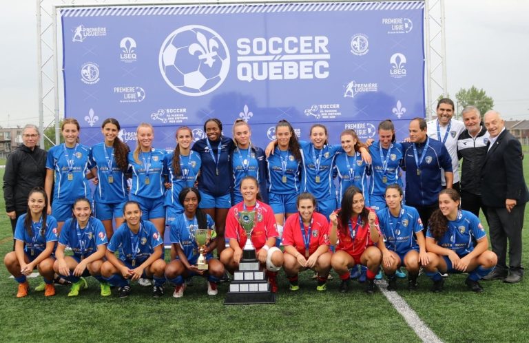 Trois titres québécois en soccer