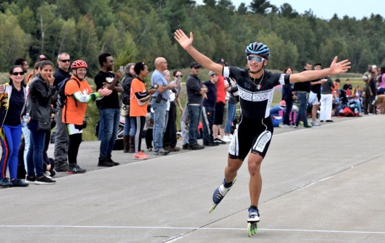 110 participants au premier Marathon Roller du Canada