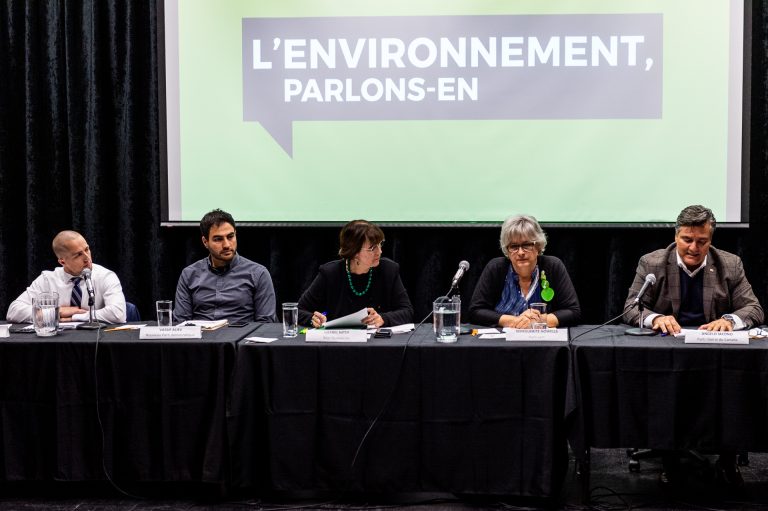 Débat sur l’environnement peu couru
