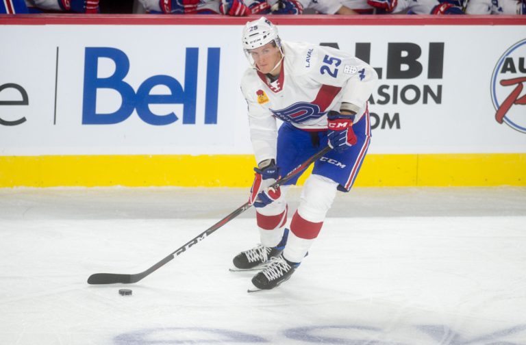 Michael McCarron nommé capitaine adjoint du Rocket