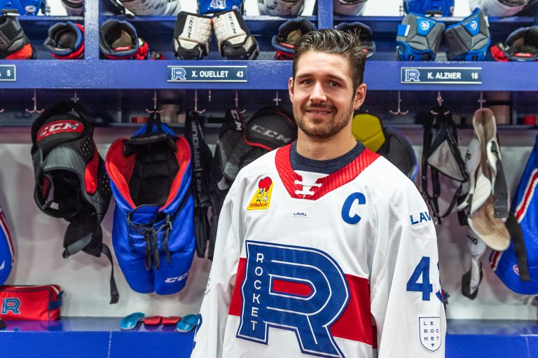Xavier Ouellet conserve le «C» chez le Rocket