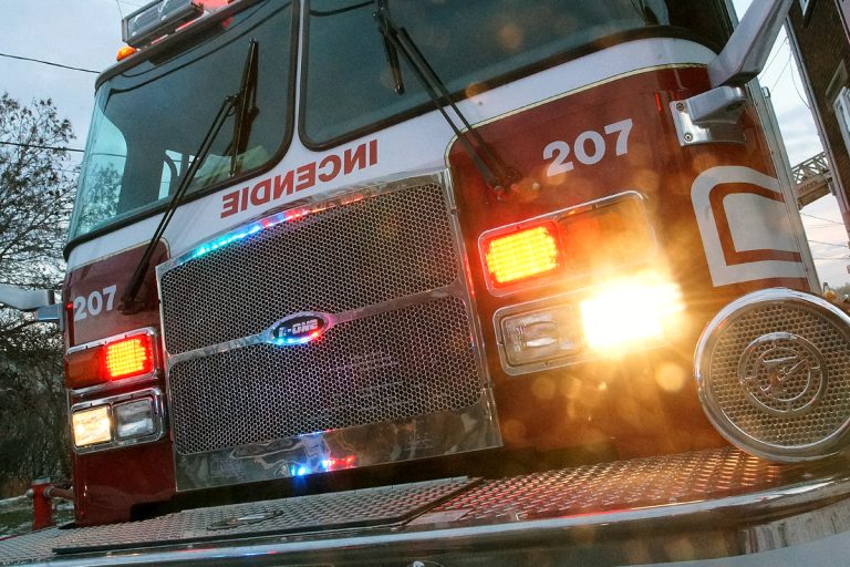 Feu dans une résidence de Chomedey