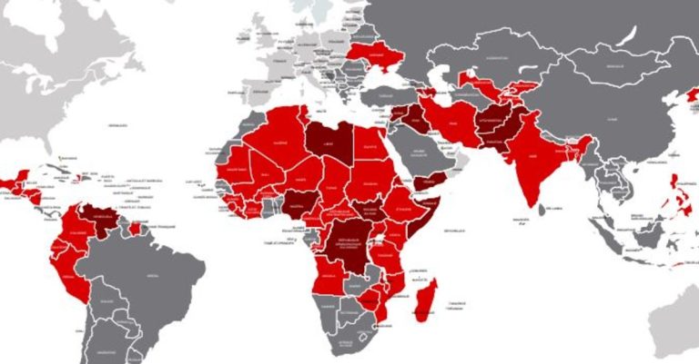 GardaWorld lance ses cartes et analyses de risque 2020