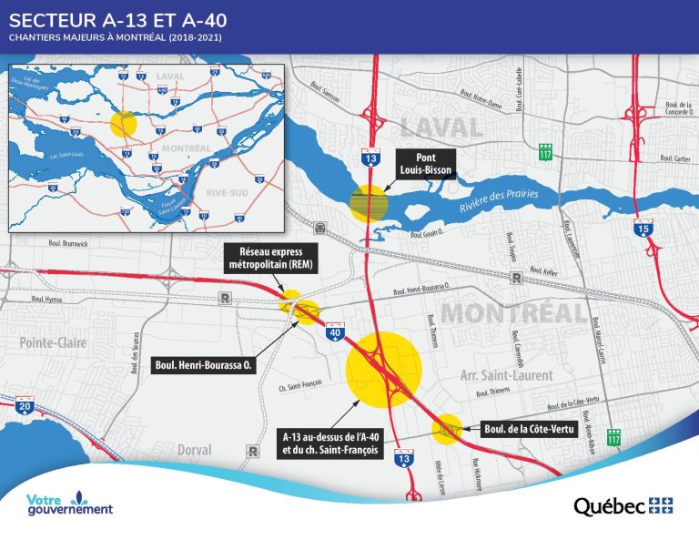 Échangeur des autoroutes 13 et 40 bientôt fermé