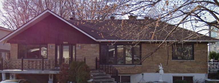 Maison rasée par le feu dans Duvernay est