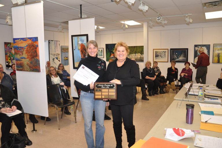 Jocelyne Bérubé artiste 2019 de Rose-Art