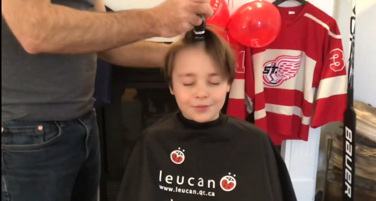 Le Défi têtes rasées passe au virtuel leucan