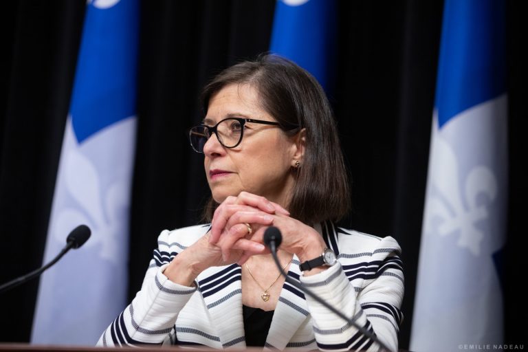 Plus de personnel hospitalier dans les CHSLD à Laval Danielle McCann